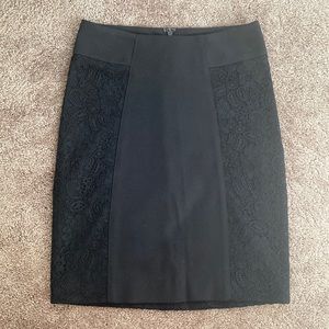 BCBG black pencil skirt - 2 - EUC
